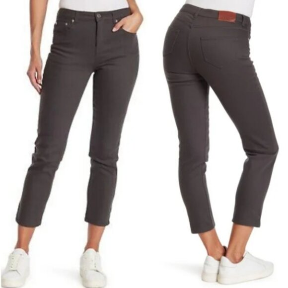 Thakoon Denim - Thakoon Jeans Womens 0 Slate Gray Classic Cropped Casual Daily Everyday NWT